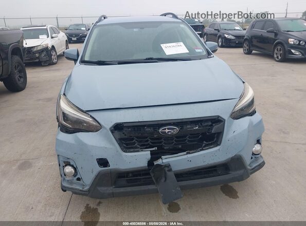 JF2GTAJC2JH280965 2018 SUBARU CROSSTREK Light Blue Widok z przodu