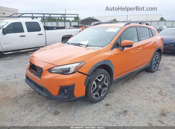 JF2GTAJC2JH317531 2018 SUBARU CROSSTREK Orange 