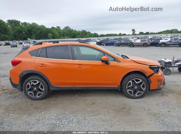 JF2GTAJC2JH317531 2018 SUBARU CROSSTREK Orange 