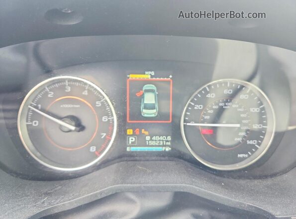 JF2GTAJC4JH322875 2018 SUBARU CROSSTREK Оранжевый 