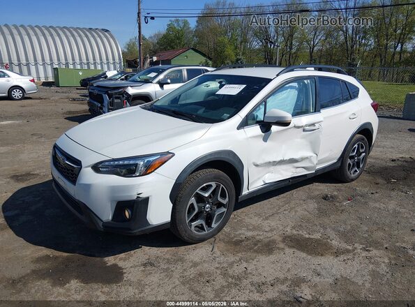 JF2GTAJC6JH208523 2018 SUBARU CROSSTREK Белый Передняя левая четверть