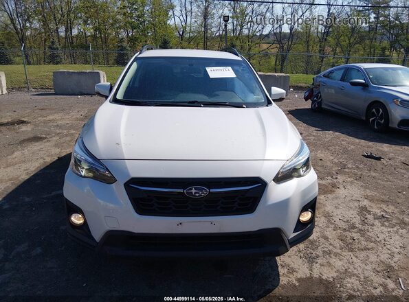 JF2GTAJC6JH208523 2018 SUBARU CROSSTREK Белый Вид щитка приборов