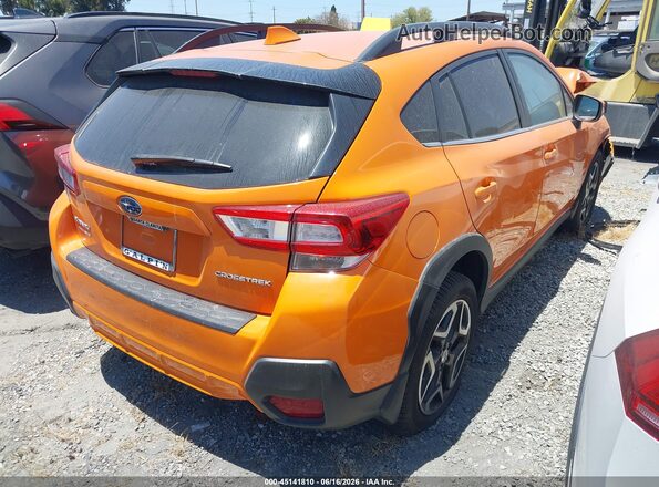 JF2GTAJC9JH307269 2018 SUBARU CROSSTREK Orange 