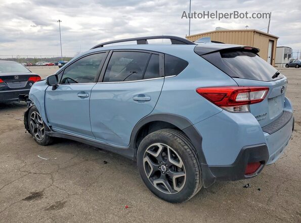 JF2GTALC0JH312731 2018 SUBARU CROSSTREK Blue Tył lewy