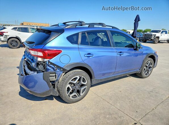 JF2GTAMC2KH333046 2019 SUBARU CROSSTREK Blue Հետևի աջ