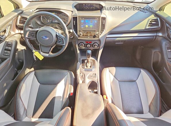 JF2GTAMC2KH333046 2019 SUBARU CROSSTREK Blue Առջևի վահանակի տեսք