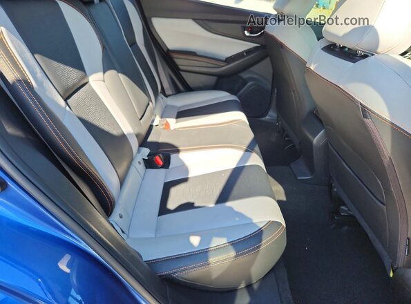 JF2GTAMC2KH333046 2019 SUBARU CROSSTREK Blue Հետևի նստատեղերի տեսք
