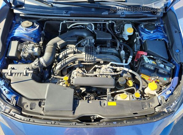 JF2GTAMC2KH333046 2019 SUBARU CROSSTREK Blue Սալոնի հետևի տեսք