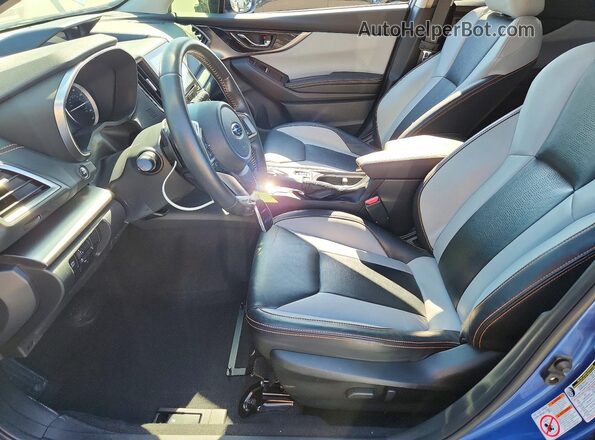 JF2GTAMC2KH333046 2019 SUBARU CROSSTREK Blue Սալոնի դիմացի տեսք