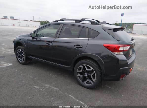 JF2GTAMC3JH320675 2018 SUBARU CROSSTREK Gray Trasero izquierdo