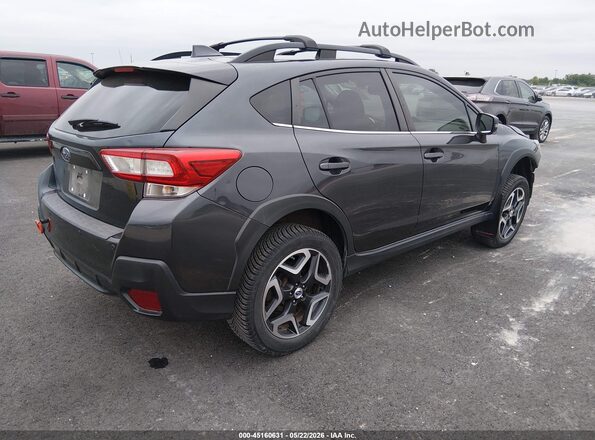 JF2GTAMC3JH320675 2018 SUBARU CROSSTREK Gray Trasero derecho