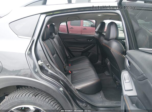 JF2GTAMC3JH320675 2018 SUBARU CROSSTREK Gray Vista de la etiqueta del VIN