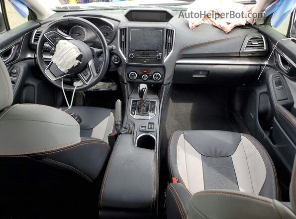 JF2GTAMC4J8240124 2018 SUBARU CROSSTREK White წინა პანელის ხედი