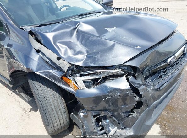 JF2GTAMC5JH205625 2018 SUBARU CROSSTREK Gray Widok z przodu