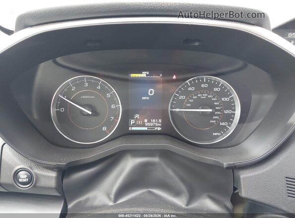 JF2GTAMC5LH215333 2020 SUBARU CROSSTREK Gray Widok tylnych siedzeń