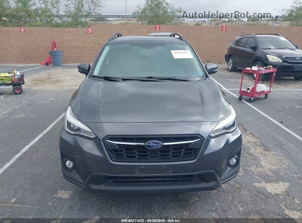 JF2GTAMC5LH215333 2020 SUBARU CROSSTREK Gray Widok zestawu wskaźników