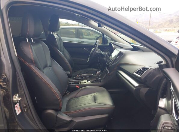 JF2GTAMC5LH215333 2020 SUBARU CROSSTREK Gray Widok wnętrza z przodu