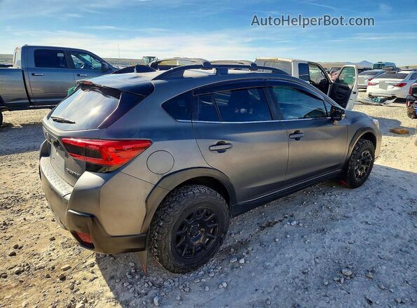 JF2GTAMC7JH262814 2018 SUBARU CROSSTREK Gray Trasero derecho