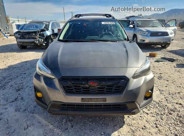 JF2GTAMC7JH262814 2018 SUBARU CROSSTREK Gray Vista frontal