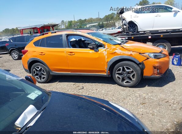 JF2GTAMC7K8236179 2019 SUBARU CROSSTREK Orange Вид щитка приладів