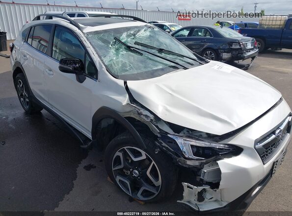 JF2GTAMC8J8348701 2018 SUBARU CROSSTREK White Вид спереду
