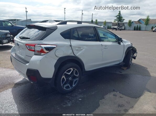 JF2GTAMC8J8348701 2018 SUBARU CROSSTREK White Задня права чверть