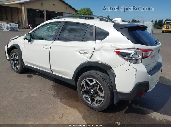 JF2GTAMC8J8348701 2018 SUBARU CROSSTREK White Задня ліва чверть