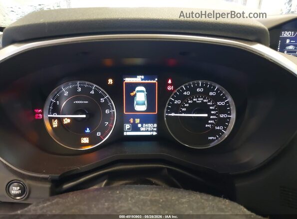 JF2GTAMC9KH230559 2019 SUBARU CROSSTREK Gray Widok tylnych siedzeń