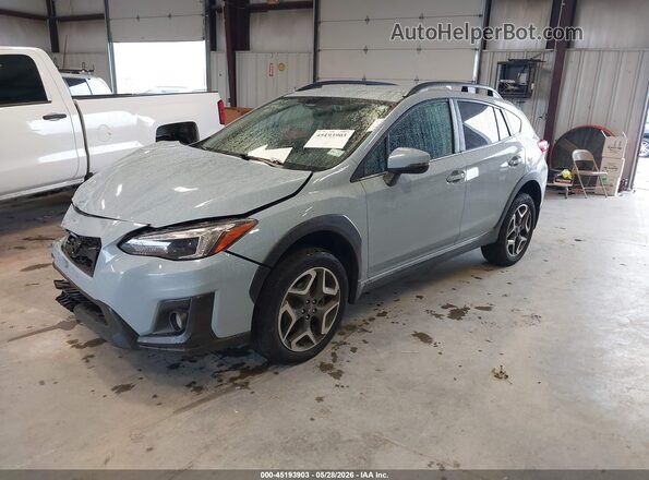 JF2GTAMC9KH230559 2019 SUBARU CROSSTREK Gray Przód lewy