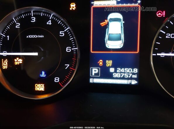JF2GTAMC9KH230559 2019 SUBARU CROSSTREK Gray 