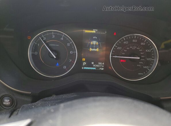 JF2GTAMCXK8278555 2019 SUBARU CROSSTREK Gray 