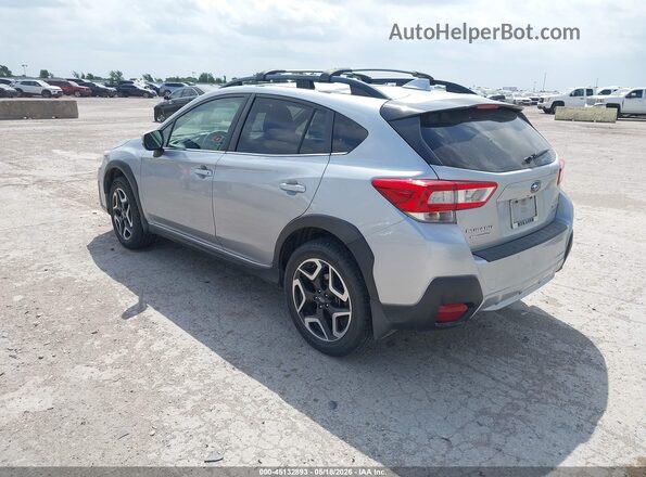 JF2GTANC0KH224468 2019 SUBARU CROSSTREK Silver Հետևի ձախ