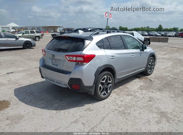 JF2GTANC0KH224468 2019 SUBARU CROSSTREK Silver Հետևի աջ