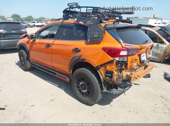 JF2GTANC1KH397965 2019 SUBARU CROSSTREK Orange Trasero izquierdo