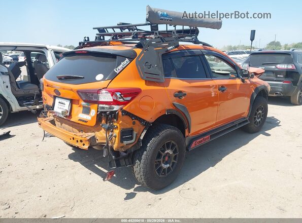 JF2GTANC1KH397965 2019 SUBARU CROSSTREK Orange Trasero derecho