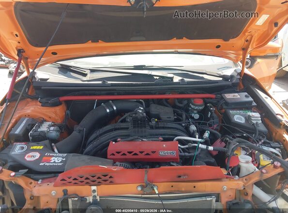 JF2GTANC1KH397965 2019 SUBARU CROSSTREK Orange Vista trasera