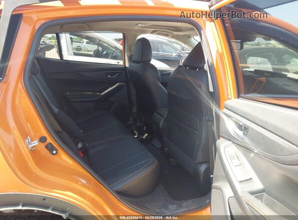 JF2GTANC1KH397965 2019 SUBARU CROSSTREK Orange Vista de la etiqueta del VIN