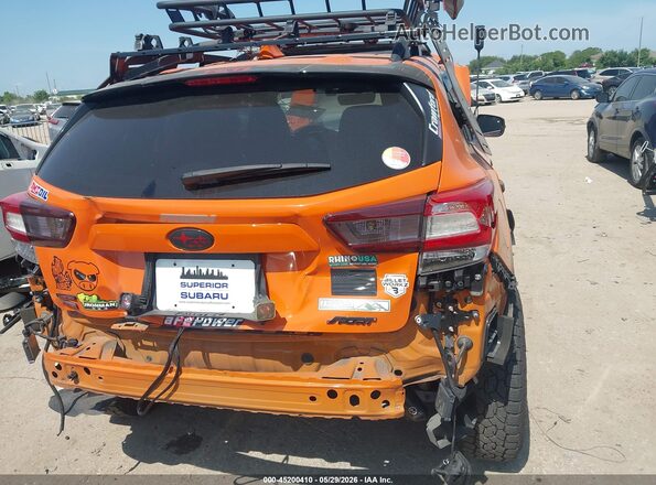 JF2GTANC1KH397965 2019 SUBARU CROSSTREK Orange Vista frontal