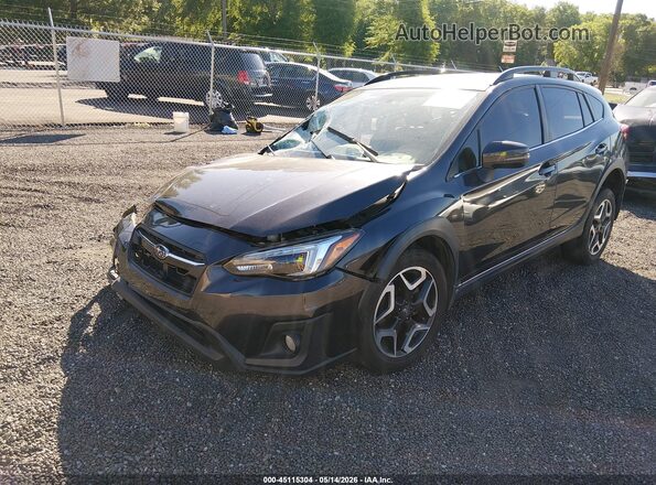 JF2GTANC2K8368202 2019 SUBARU CROSSTREK Dark Blue Առջևի ձախ երեք քառորդ տեսարան