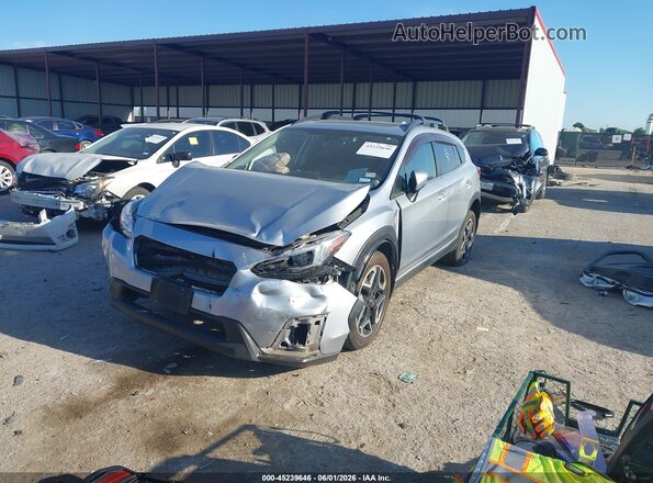 JF2GTANC2LH202473 2020 SUBARU CROSSTREK Серебряный Передняя левая четверть