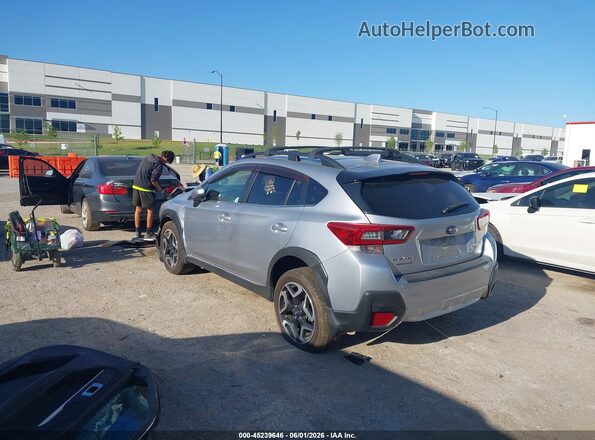JF2GTANC2LH202473 2020 SUBARU CROSSTREK Серебряный Задняя левая четверть