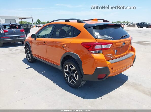 JF2GTANC3KH243323 2019 SUBARU CROSSTREK Orange Հետևի ձախ