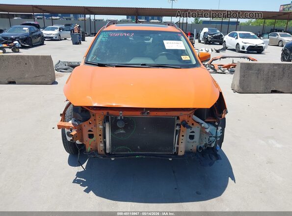JF2GTANC3KH243323 2019 SUBARU CROSSTREK Orange Դիմացի տեսք