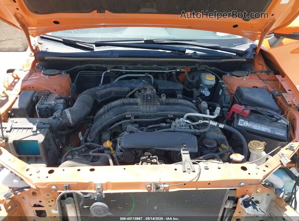 JF2GTANC3KH243323 2019 SUBARU CROSSTREK Orange Հետևի տեսք