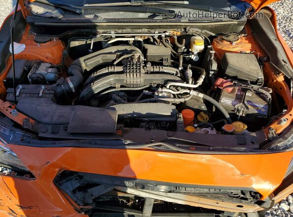 JF2GTANC4KH251088 2019 SUBARU CROSSTREK Orange Вид задньої частини салону