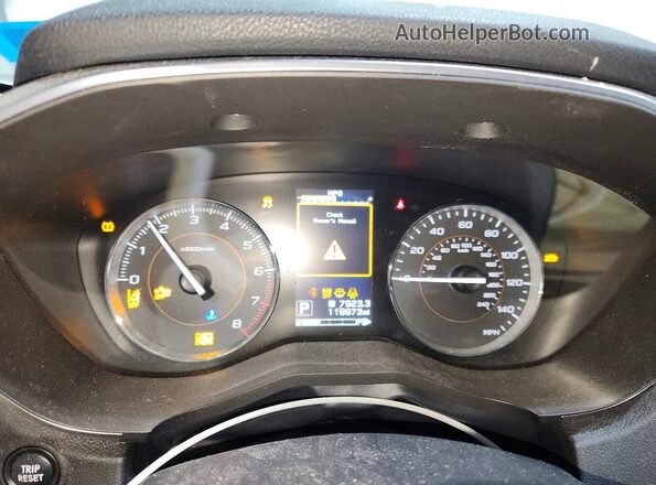 JF2GTANC6KH241906 2019 SUBARU CROSSTREK White 