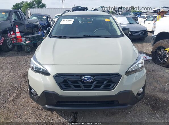 JF2GTAPC0P8235149 2023 SUBARU CROSSTREK Tan Rear interior view