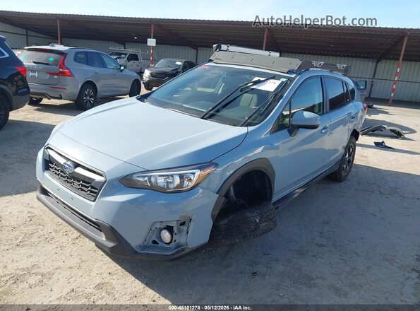 JF2GTAPC1LH259051 2020 SUBARU CROSSTREK Light Blue Передня ліва чверть