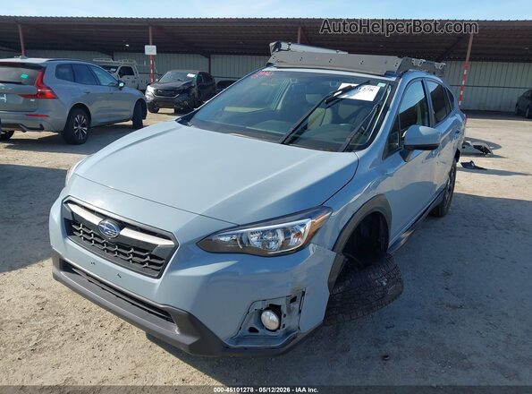 JF2GTAPC1LH259051 2020 SUBARU CROSSTREK Light Blue Вид спереду