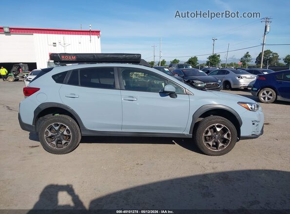 JF2GTAPC1LH259051 2020 SUBARU CROSSTREK Light Blue Вид задньої частини салону